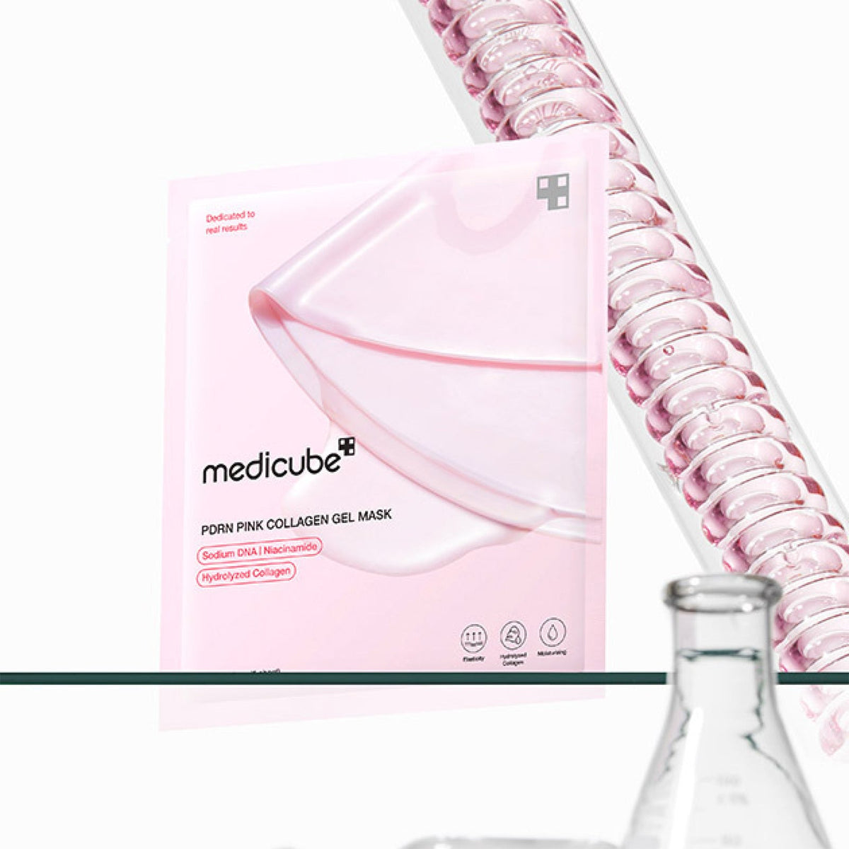 Medicube PDRN Pink Collagen Gel Mask 4 Sheets