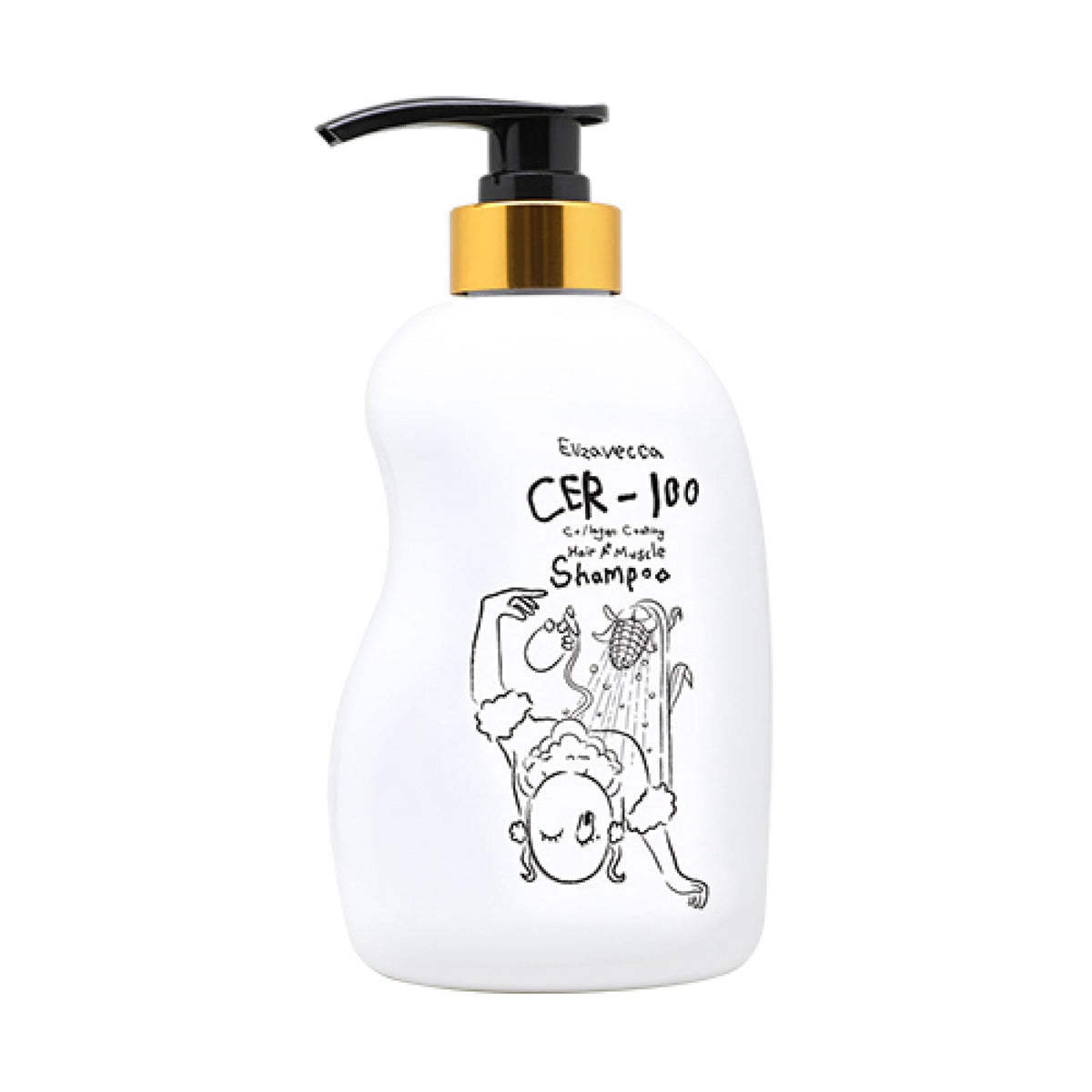 Elizavecca CER-100 Collagen Coating Hair Muscle Shampoo 500 ml