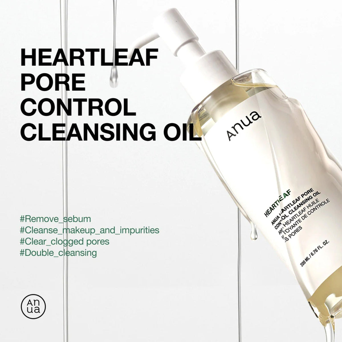 ANUA Heartleaf Pore Control Cleansing Oil 200 ml