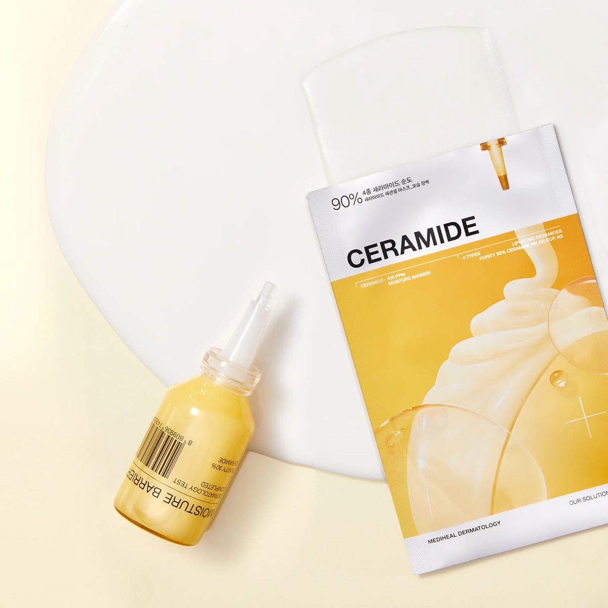 MEDIHEAL Ceramide Essential Mask Moisture Barrier Mask Sheet 1 Box (10 Sheets)
