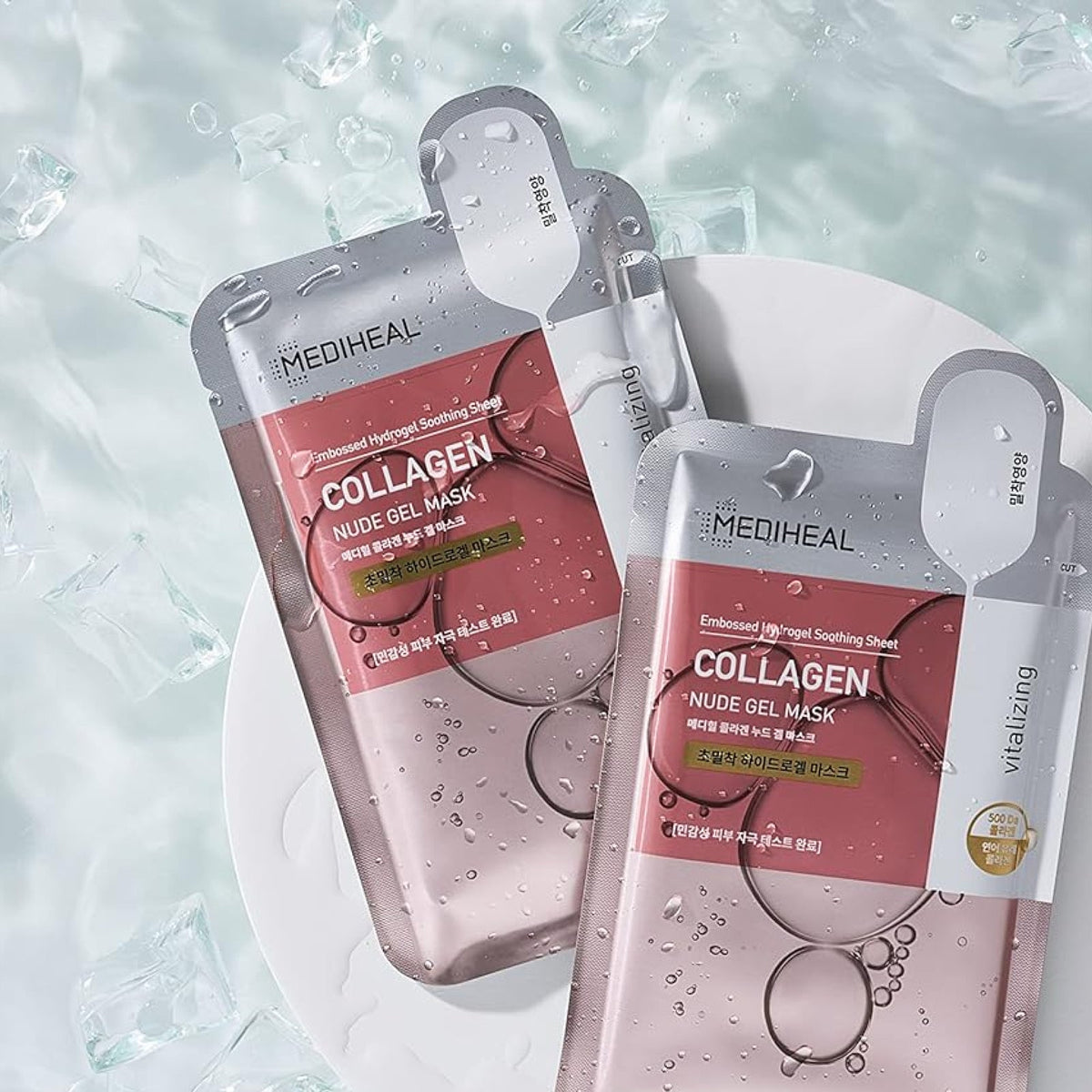 MEDIHEAL Collagen Nude Gel Mask 10 Sheets