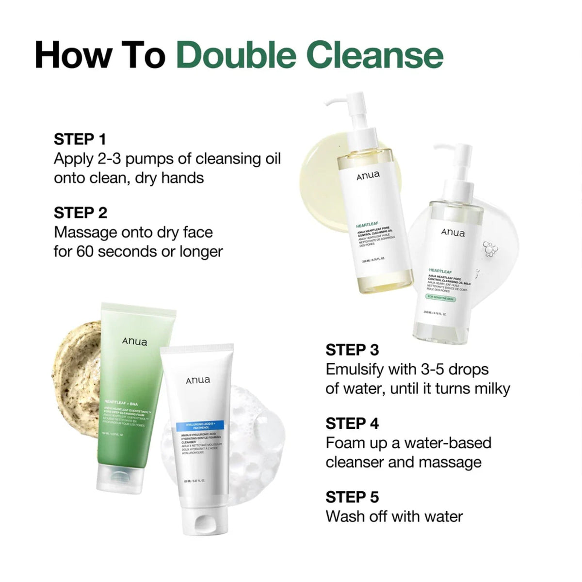 ANUA Heartleaf Pore Control Cleansing Oil 200 ml