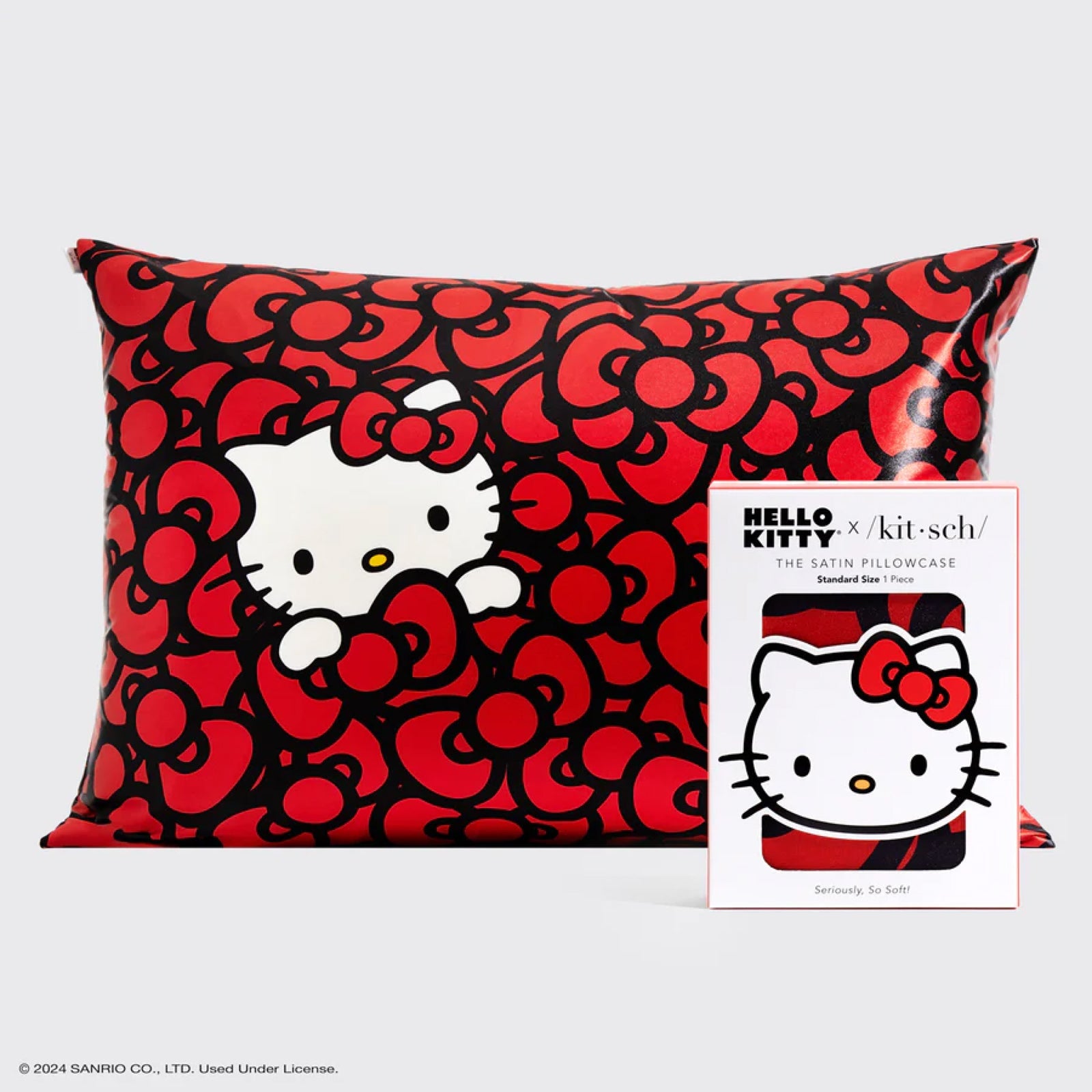 Hello Kitty x Kitsch Satin Pillowcase – Standard