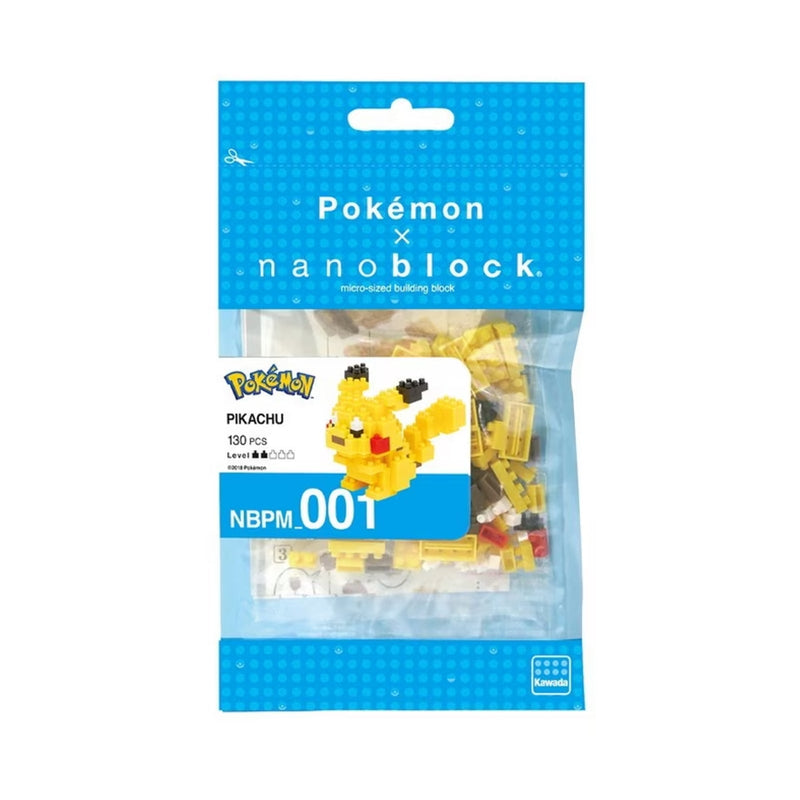 Kawada nanoblock Pokémon Pikachu NBPM_001 Building Set