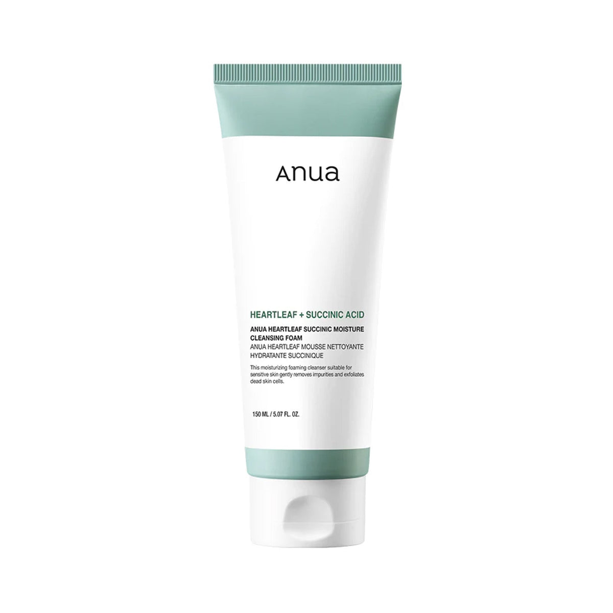 ANUA Heartleaf Succinic Moisture Cleansing Foam 150 ml