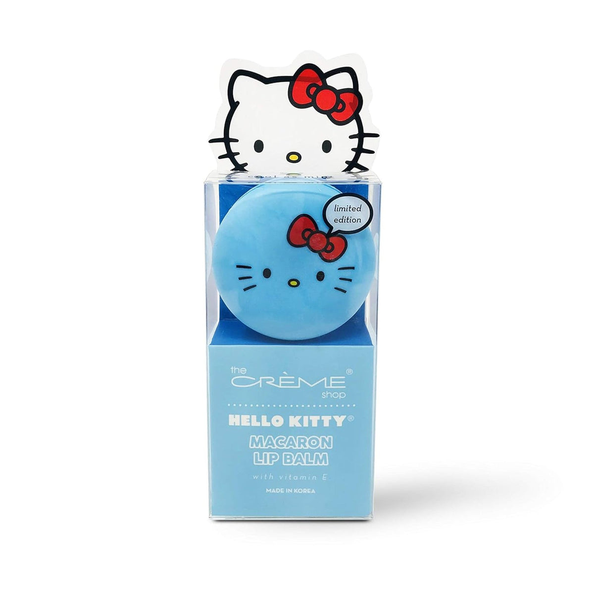 The Crème Shop Hello Kitty Macaron Lip Balm – Cool As Mint