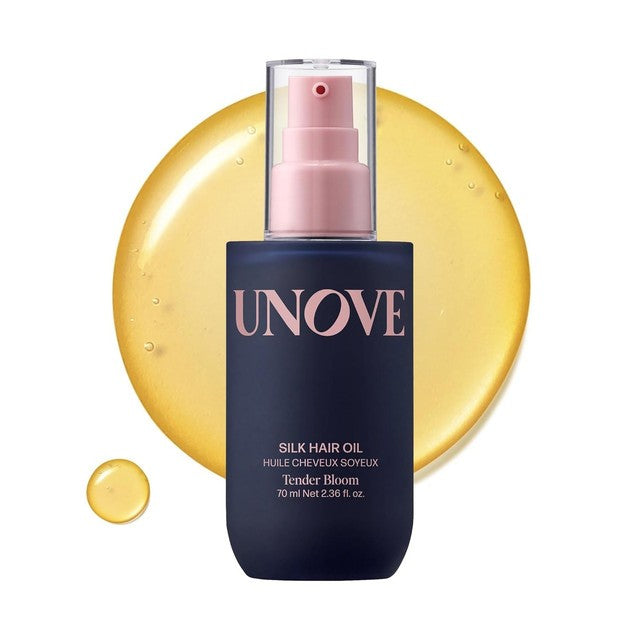 UNOVE Silk Shine Hair Oil For Damaged Hair, 2.36 fl oz (70 mL)