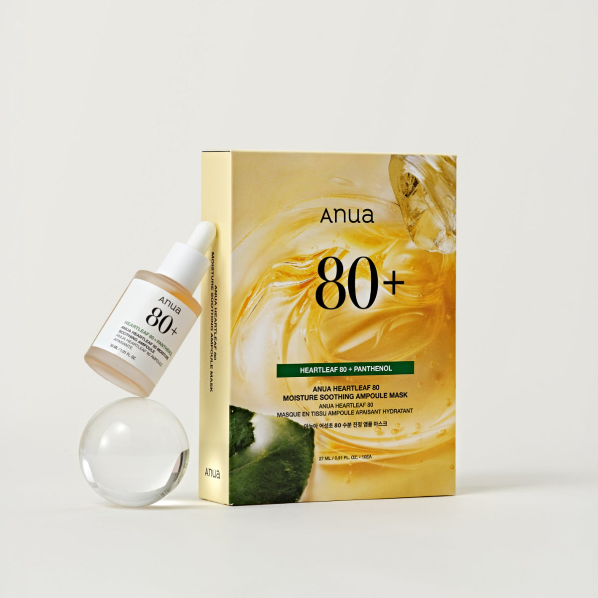 ANUA Heartleaf 80 Moisture Soothing Ampoule Mask