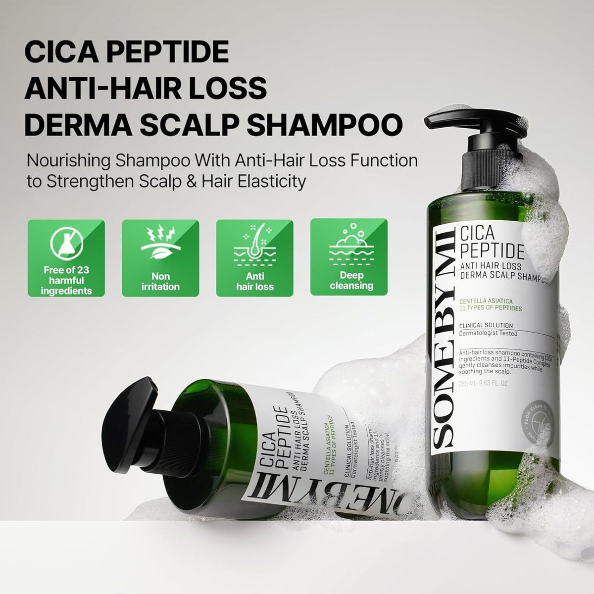 SOME BY MI Cica Peptide Anti Hair Loss Derma Scalp Shampoo 285 ml