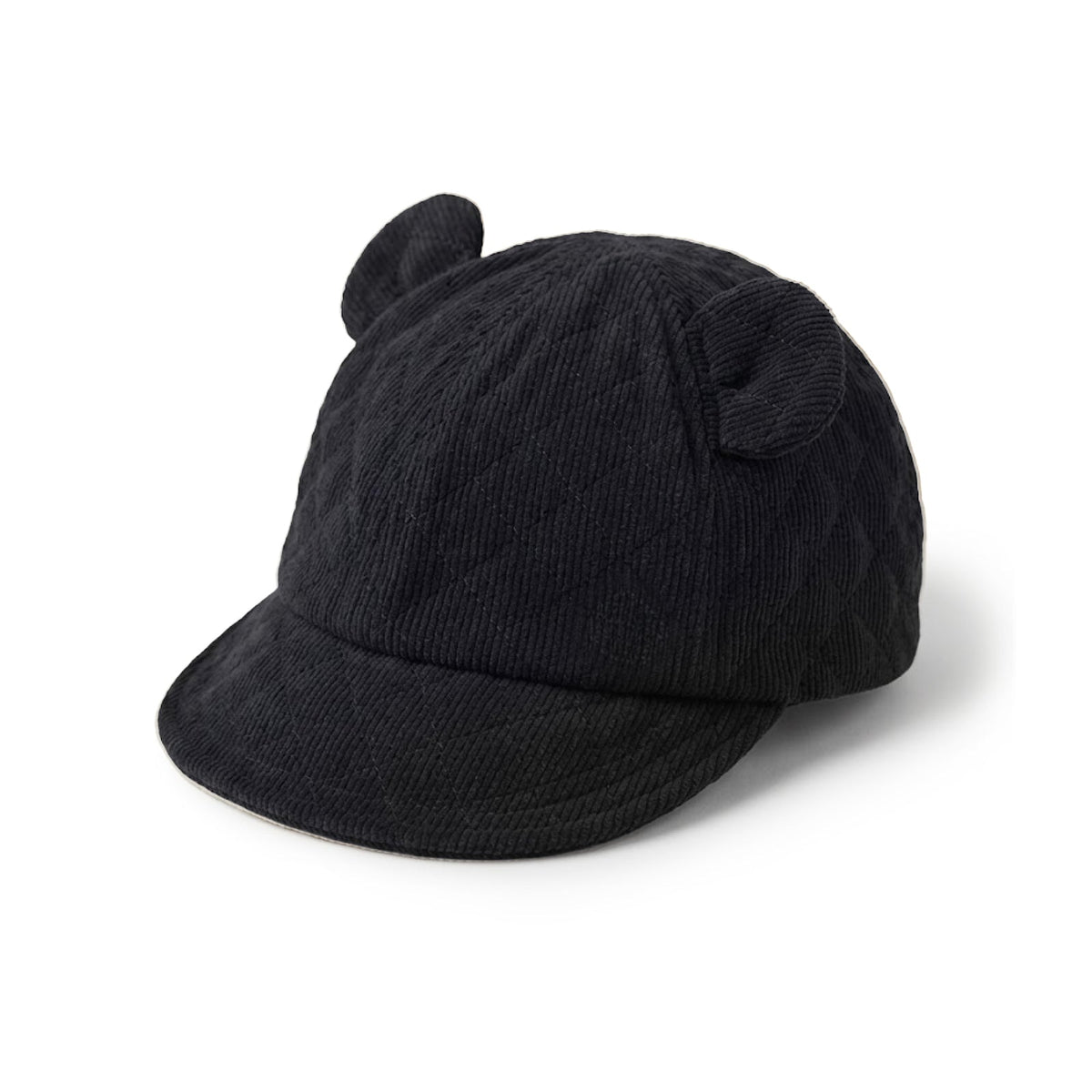 MA Goods Toddler Bear Ear Corduroy Baseball Cap