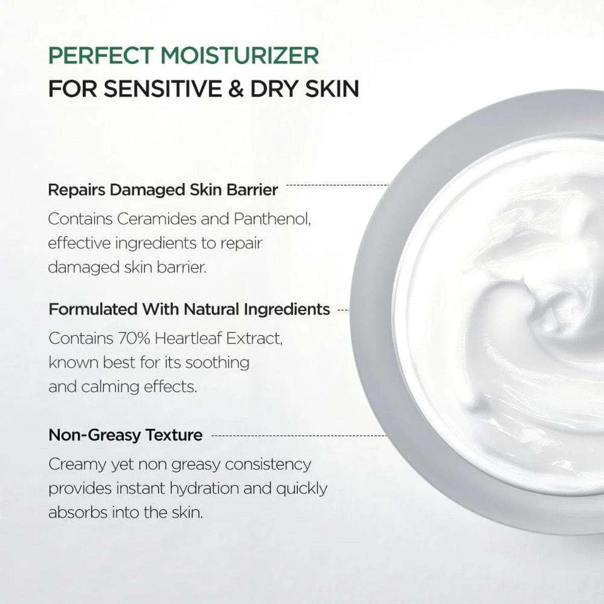 ANUA Heartleaf 70 Intense Calming Cream 50 ml