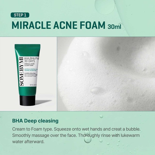 SOME BY MI AHA-BHA-PHA 30 Days Miracle AC S.O.S Kit (4 Pieces)