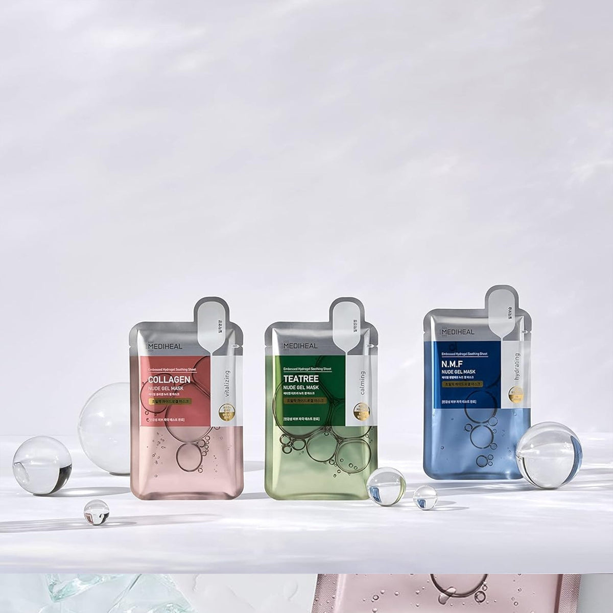 MEDIHEAL Collagen Nude Gel Mask 10 Sheets