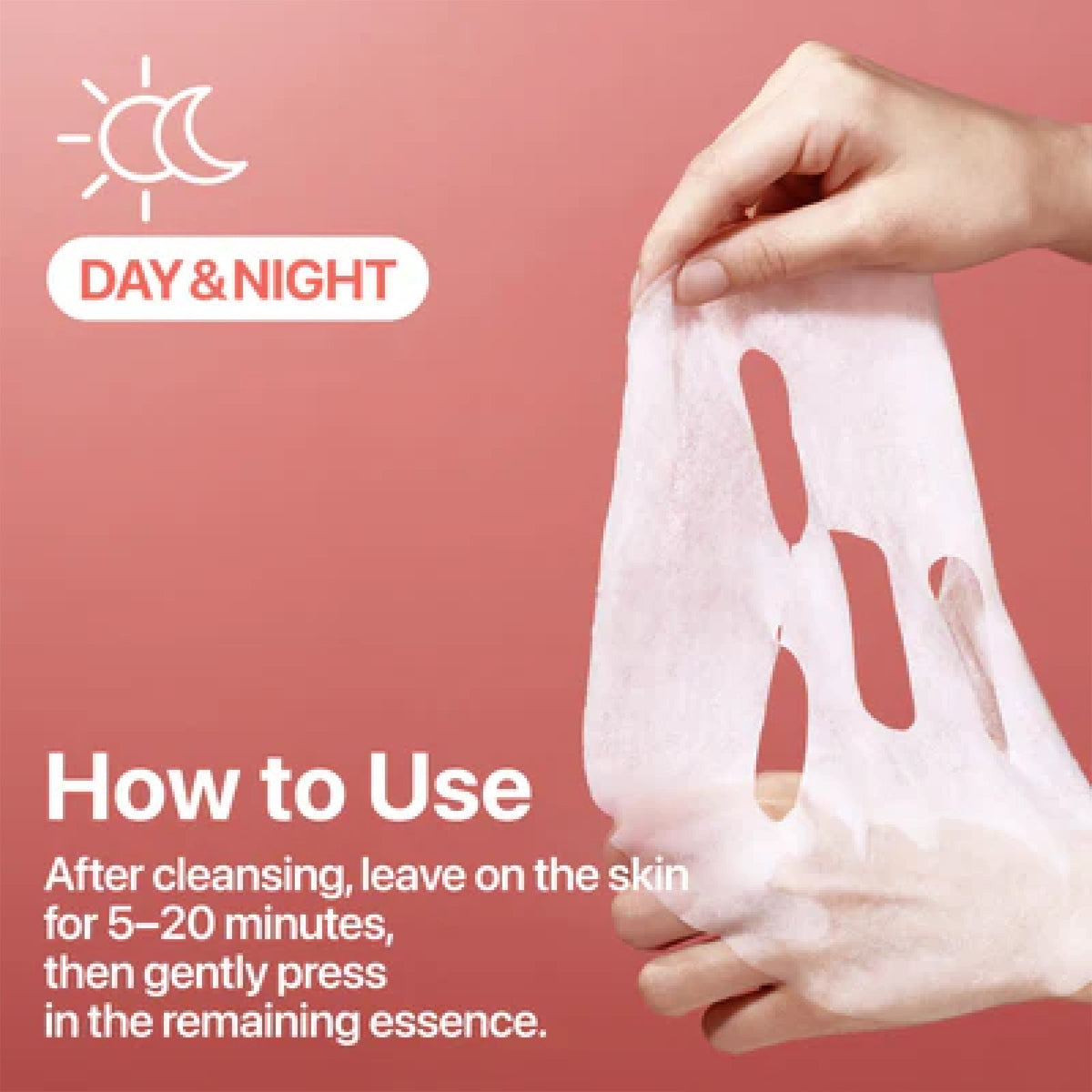 numbuzin No.3 Tingle-Pore Softening Sheet Mask 1 Box (5 Sheets)