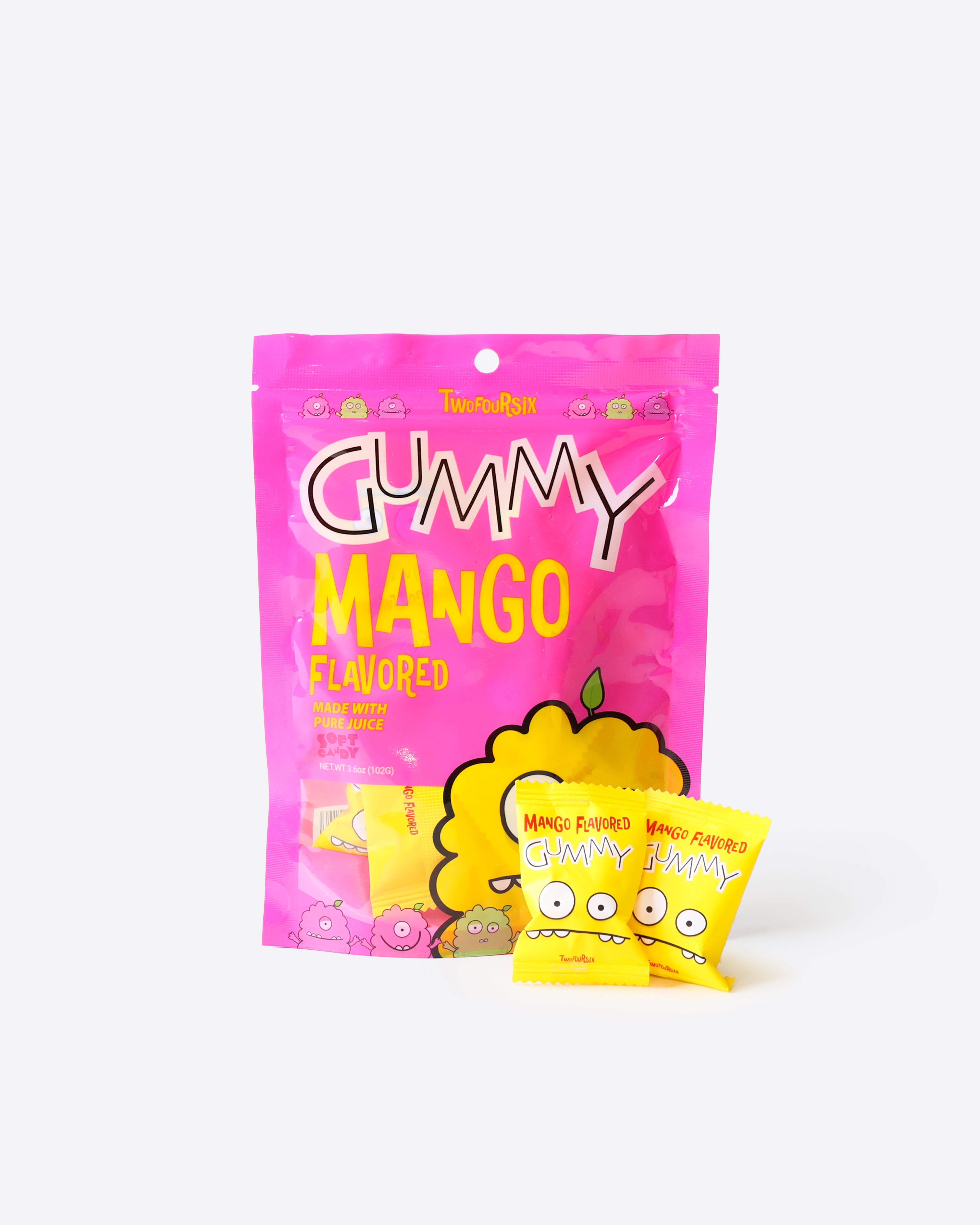 TwoFourSix Mango Gummy, Set of 2