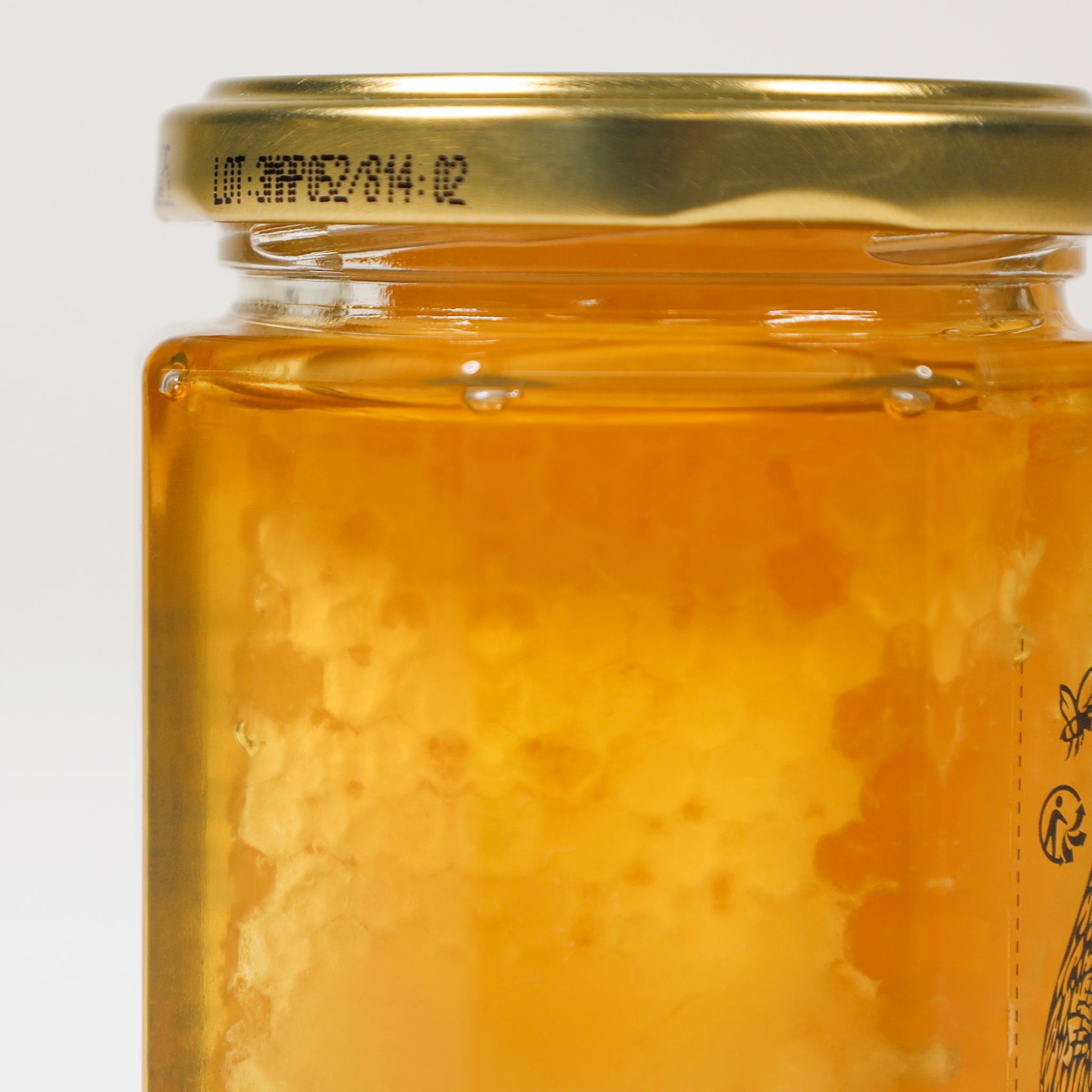 Acacia Honey with Honeycomb, 12.3oz