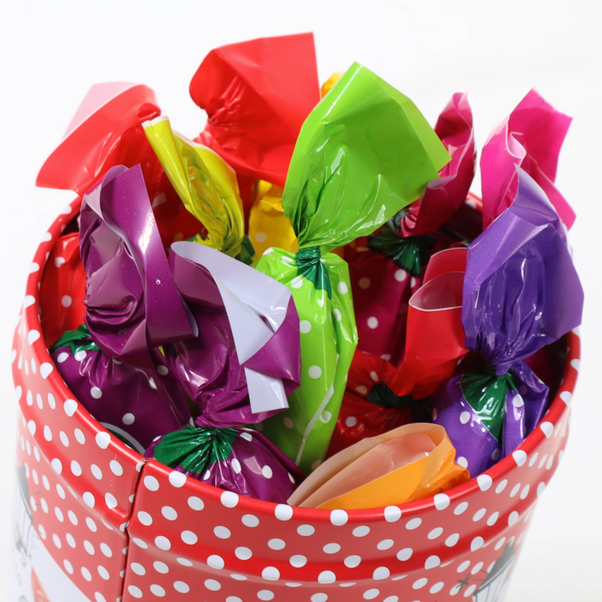 Assorted Fruit Lollipops in Parisian Gift Tin, 5.6oz