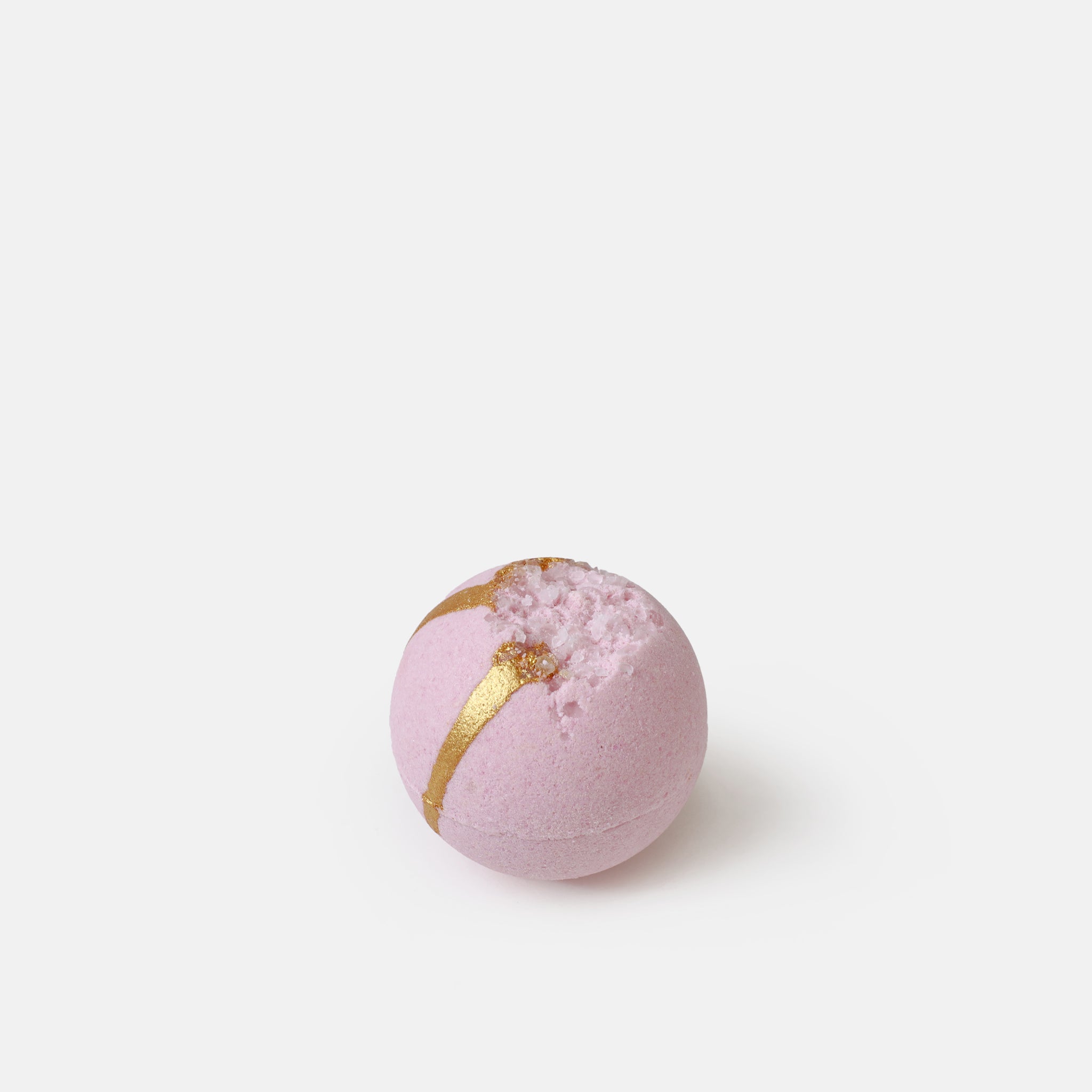 Handmade Goat Milk Bath Bomb, Rose Gold