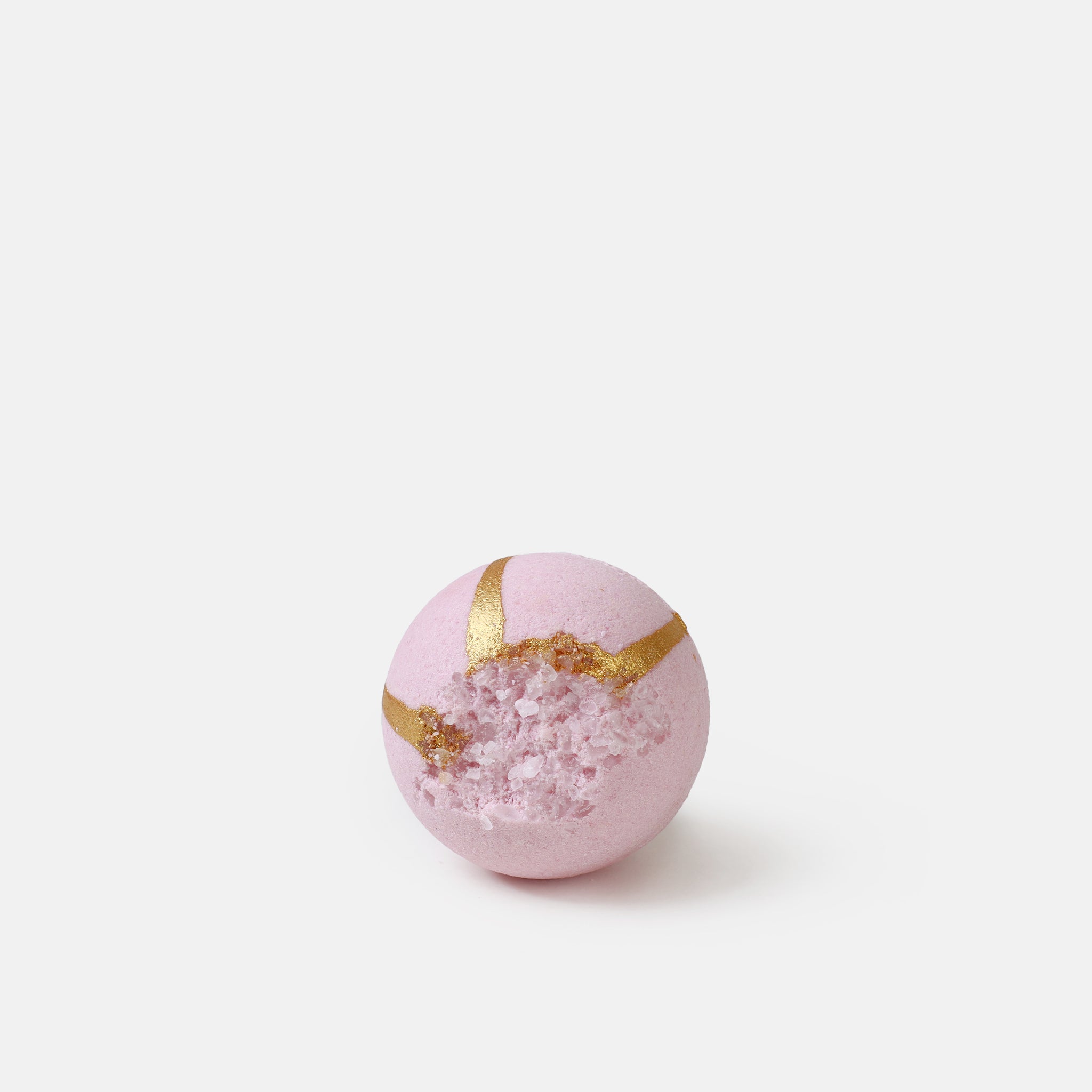 Handmade Goat Milk Bath Bomb, Rose Gold