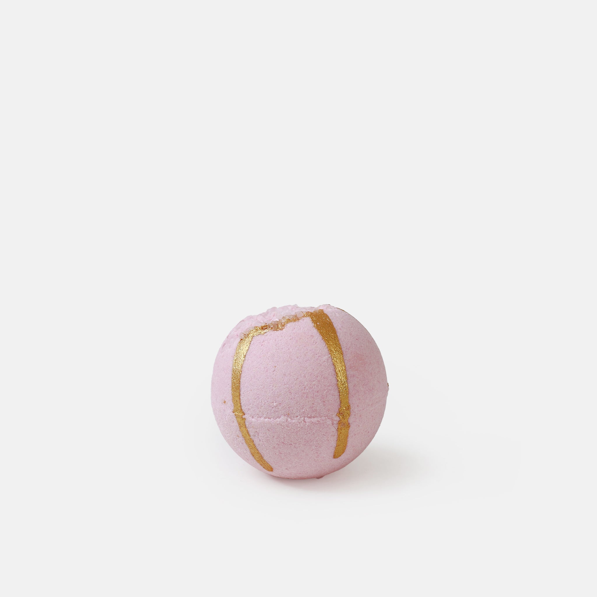 Handmade Goat Milk Bath Bomb, Rose Gold