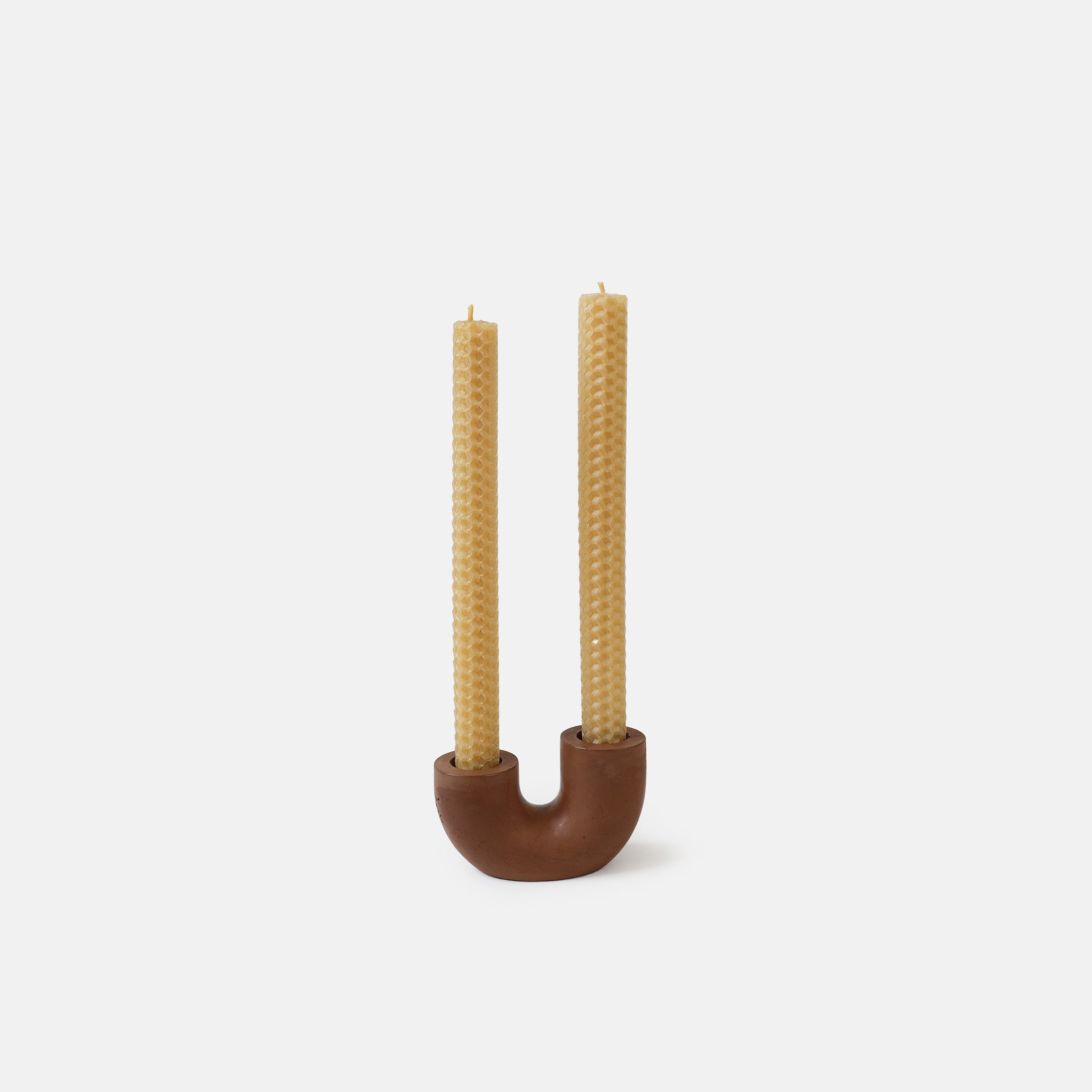 Saddle Dya Double Taper Candle Holder