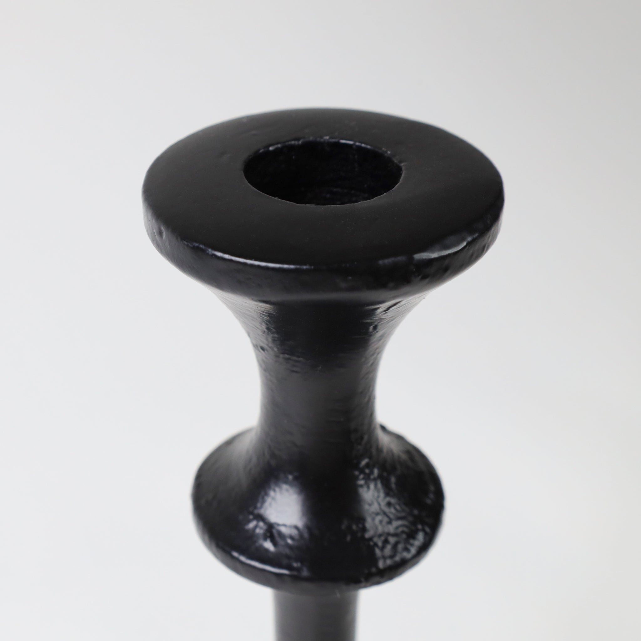 Black Candle Holder