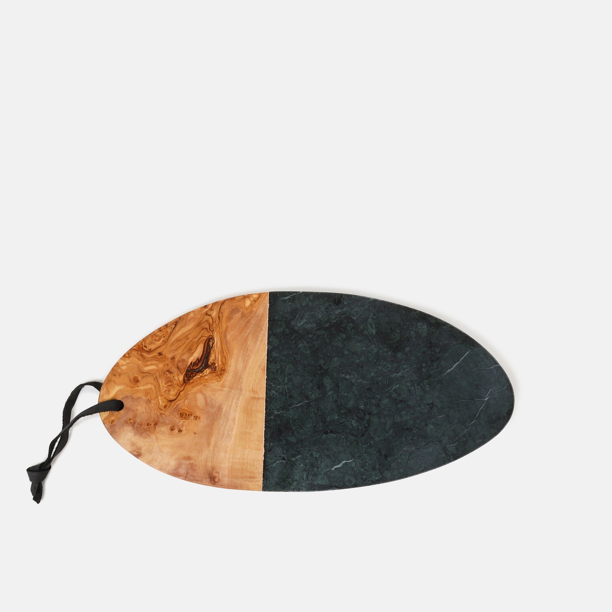 Olive Wood & Marble Cheeseboard