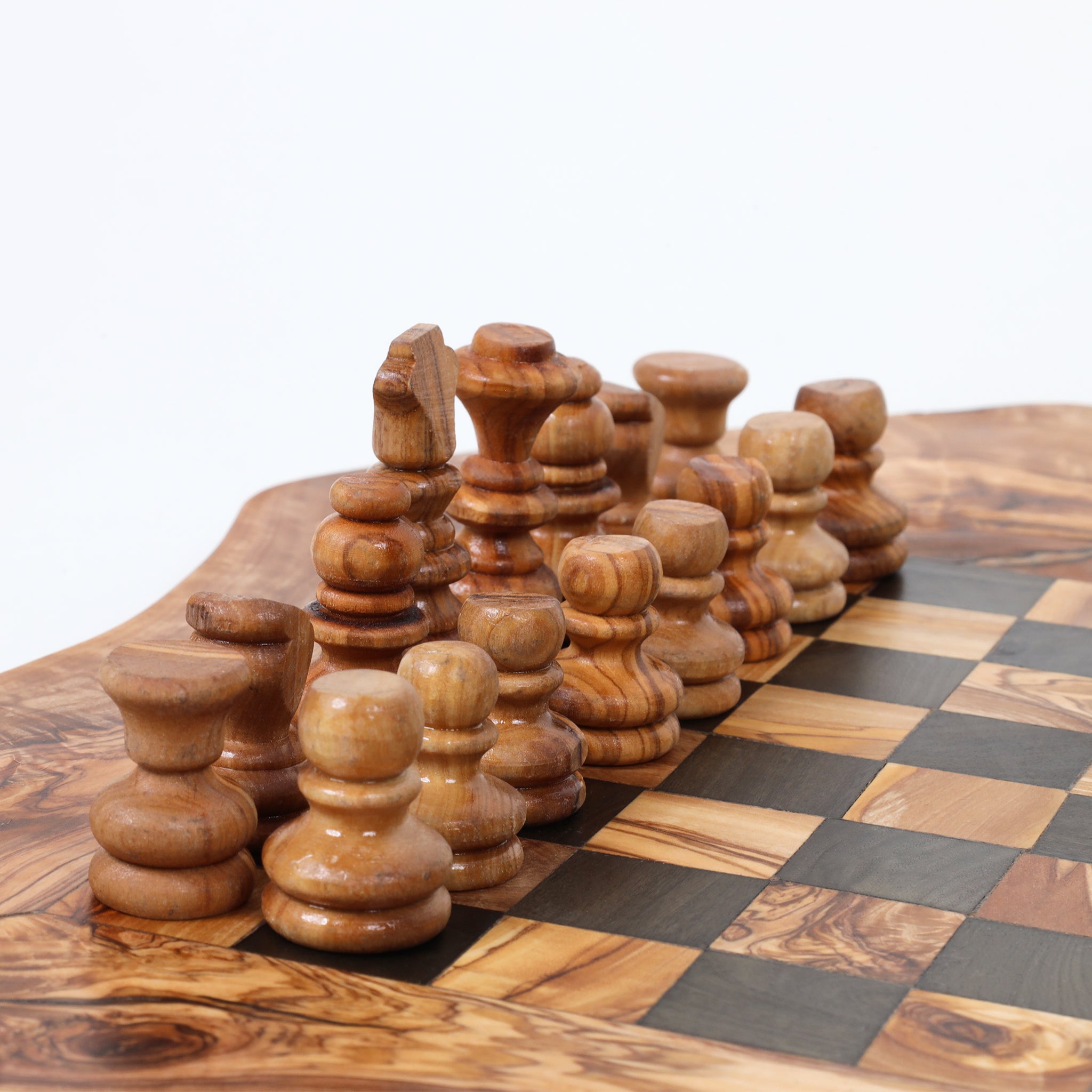 Olive Wood Chess Set