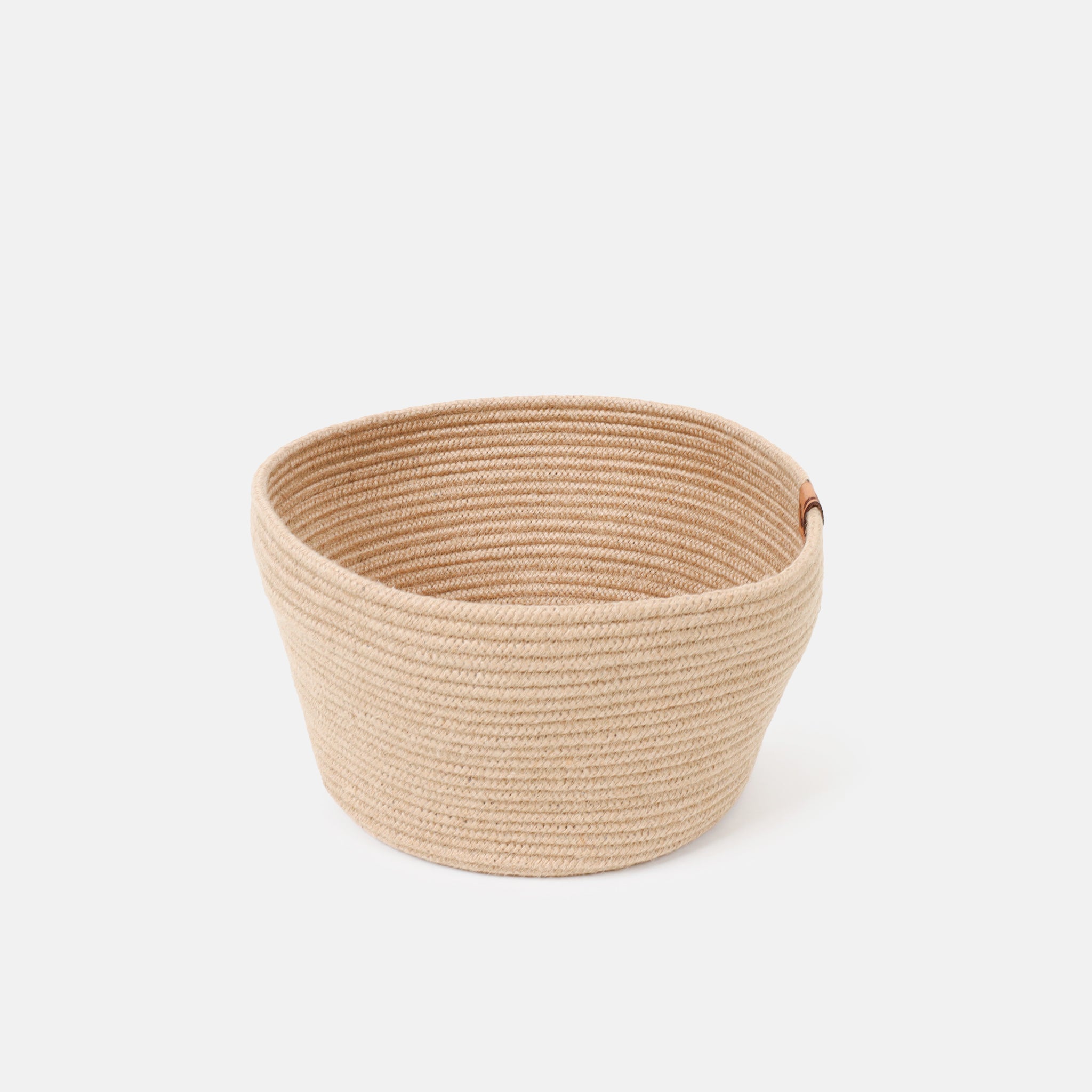 Handwoven Straw Basket