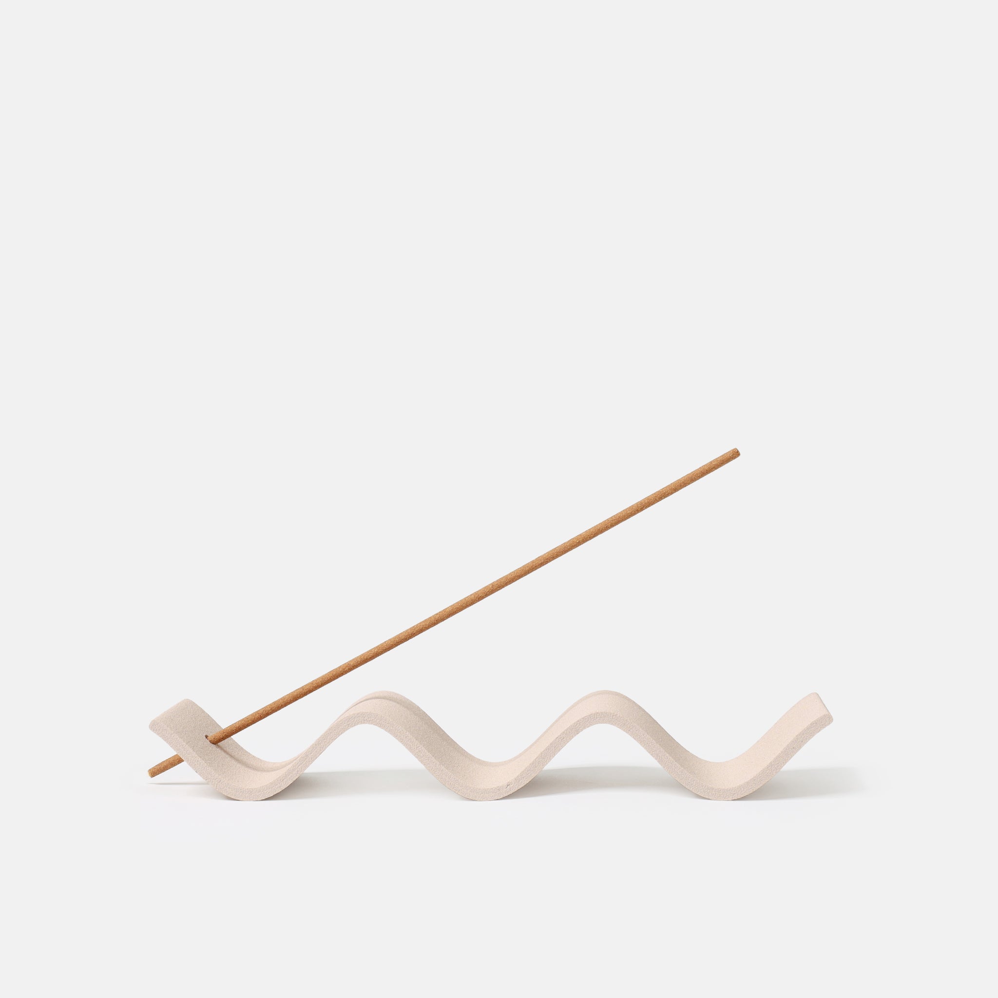 White Birch Curly Incense Holder