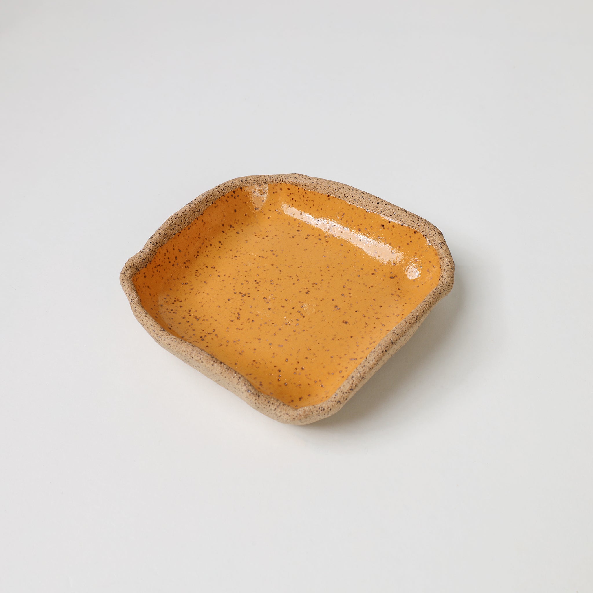 Mustard Ceramic Oil Dipper