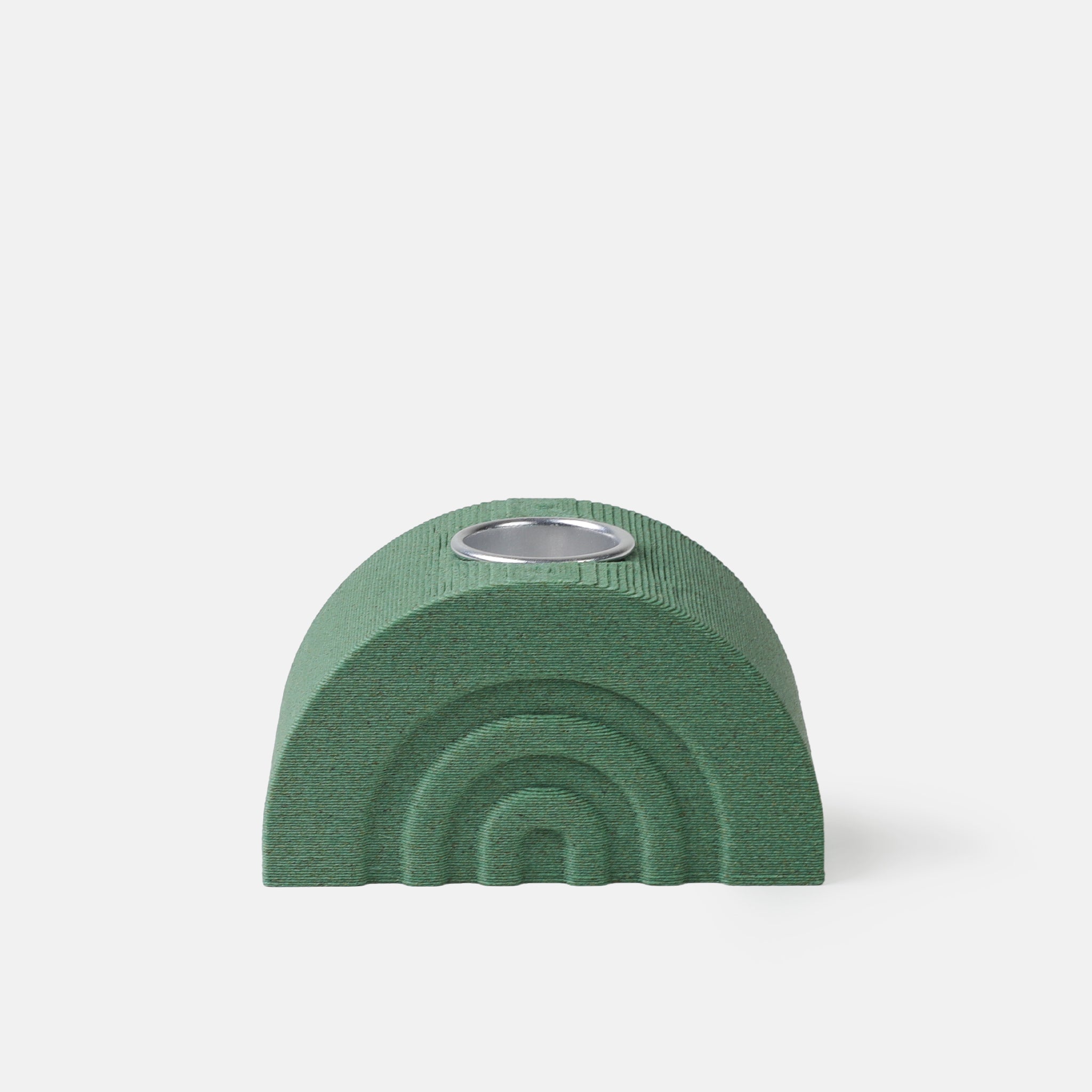 Green 3D-Printed Candle Holder