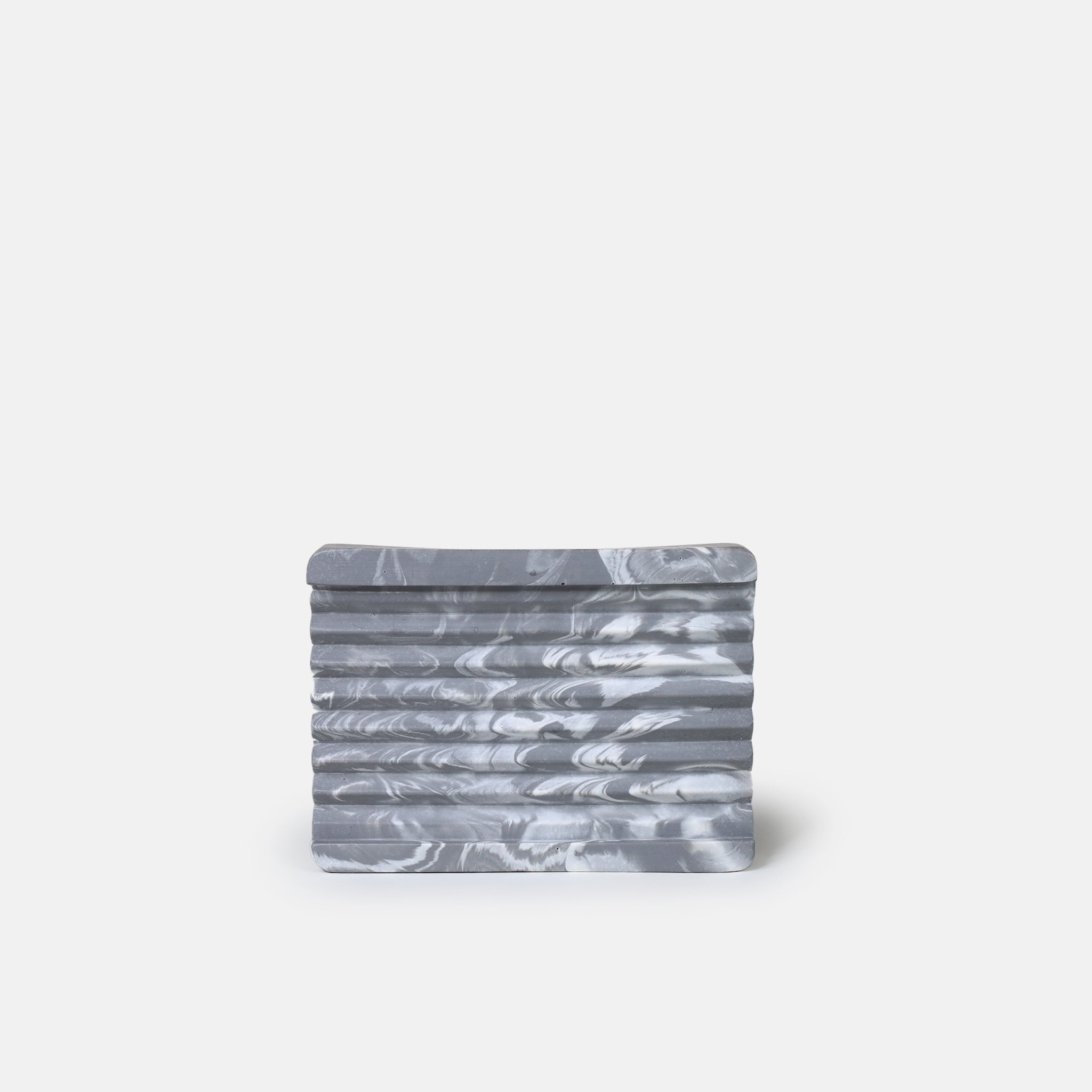 Grey Marbled Soap Holder